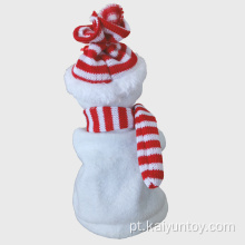 Decorações de boneco de neve de Natal de 18 cm